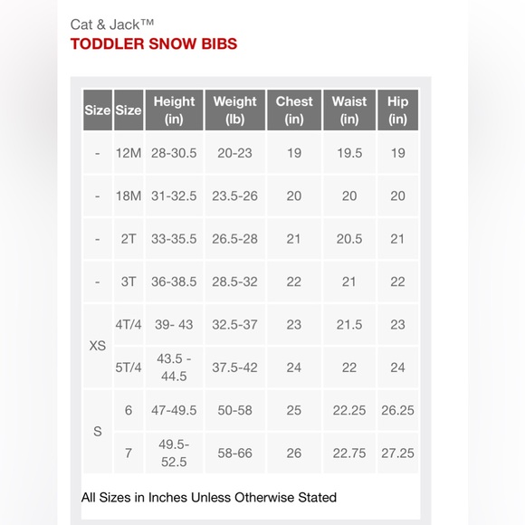 Cat & Jack Toddler 2pk Snow Bib - Cat & Jack™ Black 18 months - Picture 6 of 6